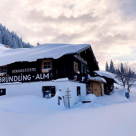 Bruendling-Alm Berggasthof Auf 1167M Auf Dem Hochfelln Берґен Екстер'єр фото