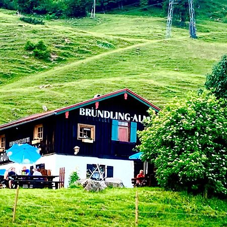 Bruendling-Alm Berggasthof Auf 1167M Auf Dem Hochfelln Берґен Екстер'єр фото