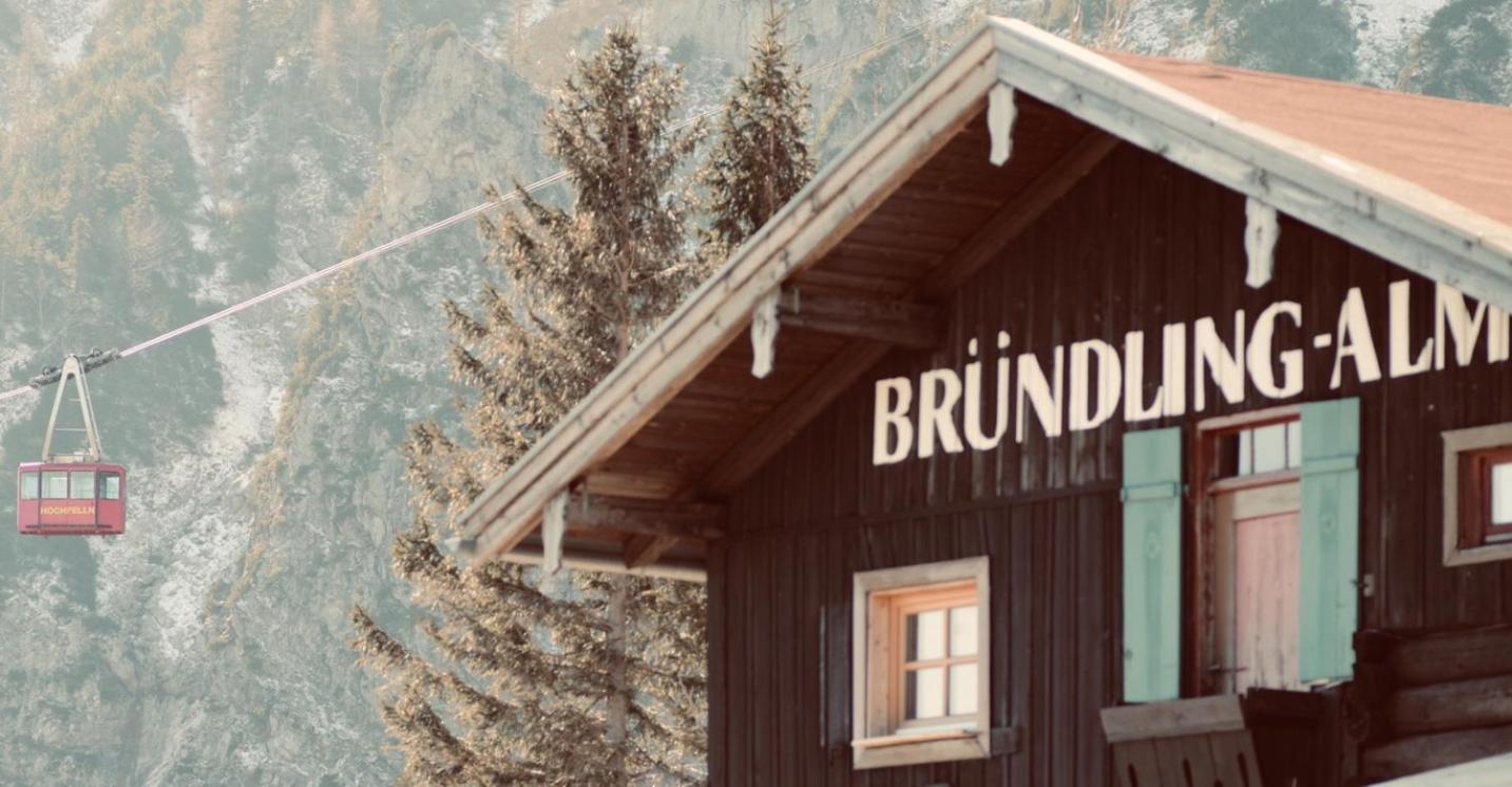 Bruendling-Alm Berggasthof Auf 1167M Auf Dem Hochfelln Берґен Екстер'єр фото