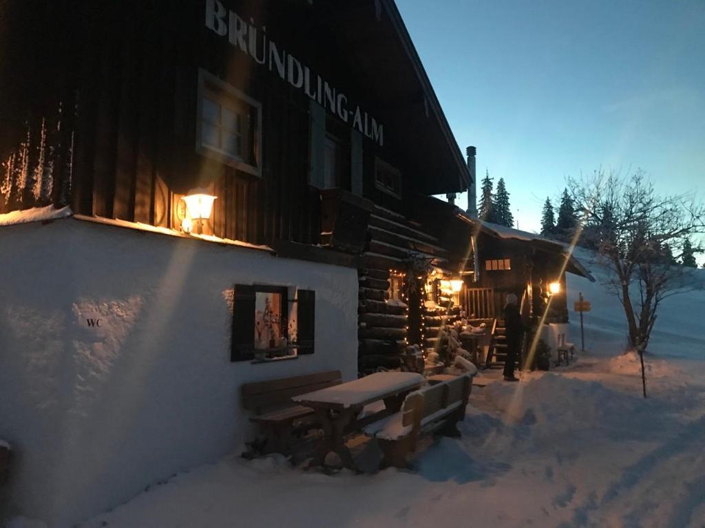 Bruendling-Alm Berggasthof Auf 1167M Auf Dem Hochfelln Берґен Екстер'єр фото